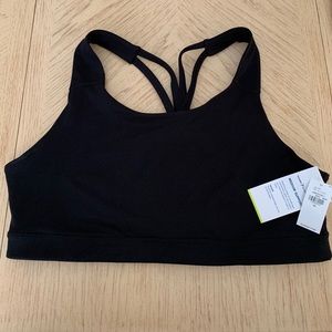 Old Navy Black Medium Support Sports Bra